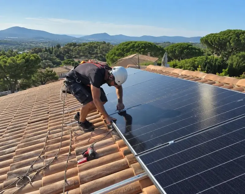 Installateur panneaux solaires Sciecq — pose photovoltaïque sur toiture